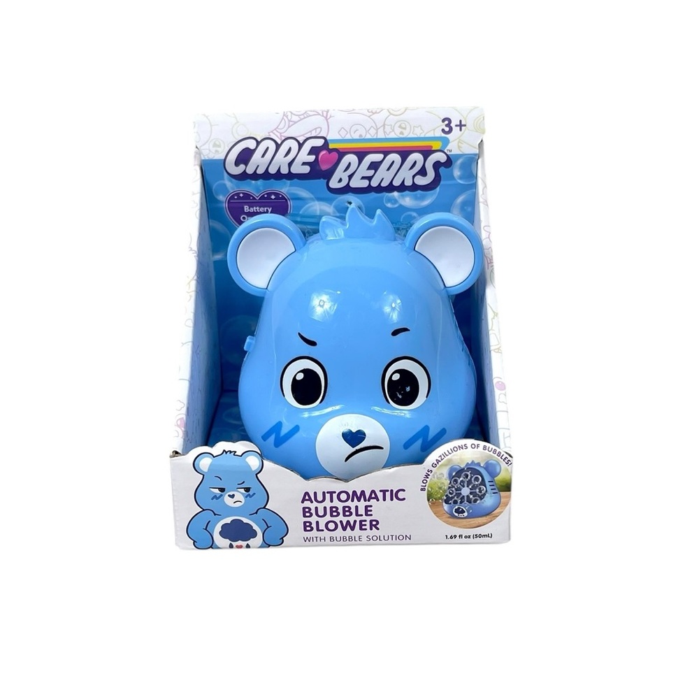 Care Bears Blue Automatic Bubble Blower